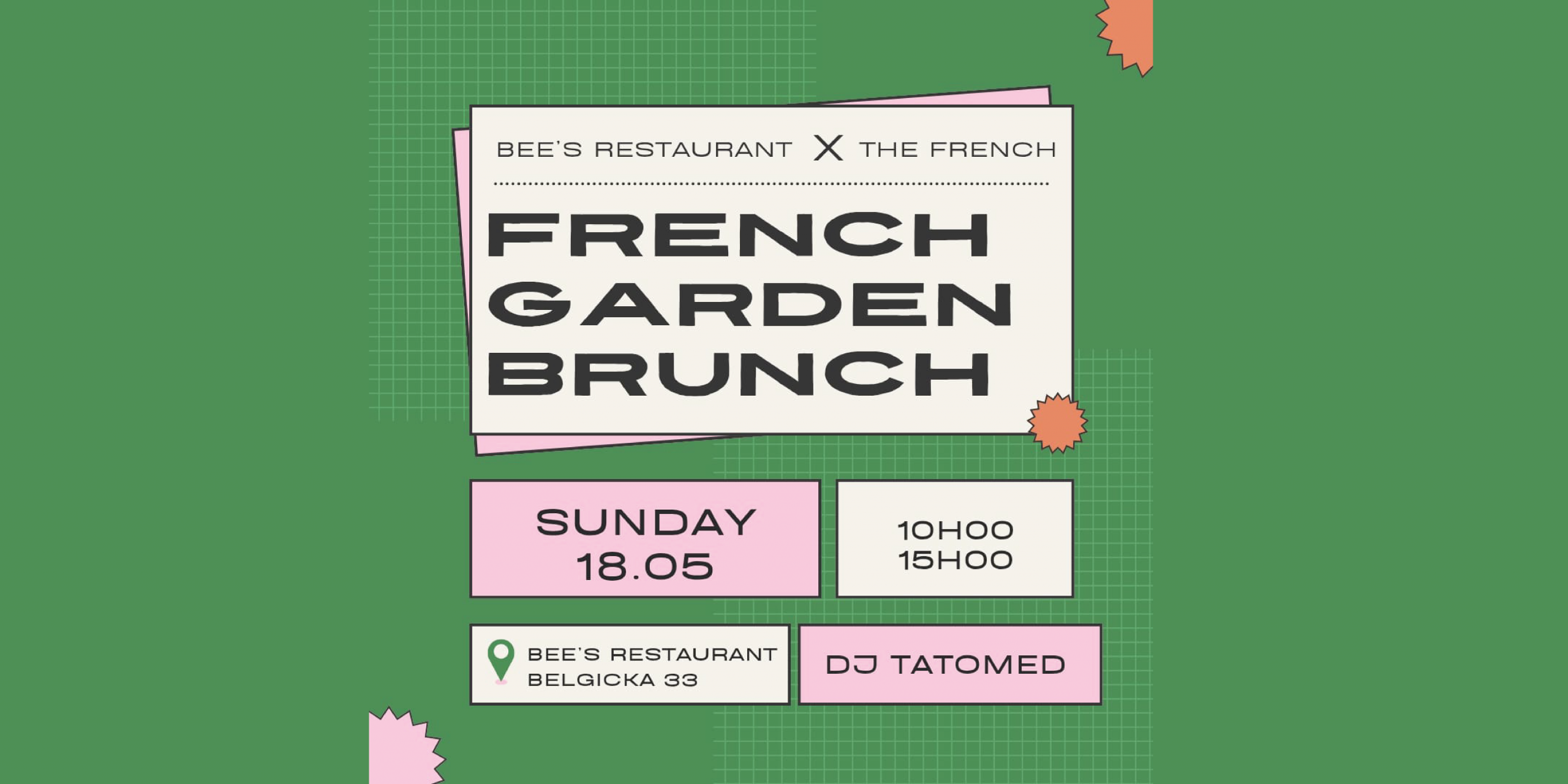 French Garden Brunch 18.5.2025 French Garden Brunch 18.5.2025