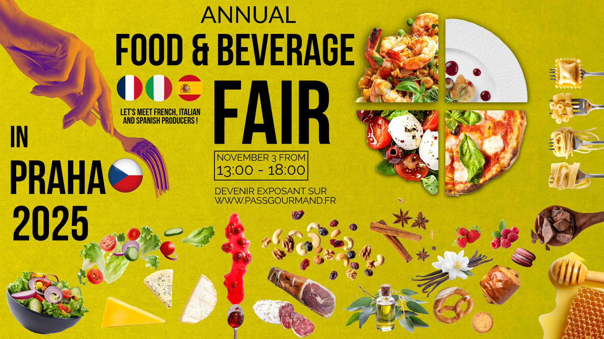 PassGourmand Affiche Salon CZ
