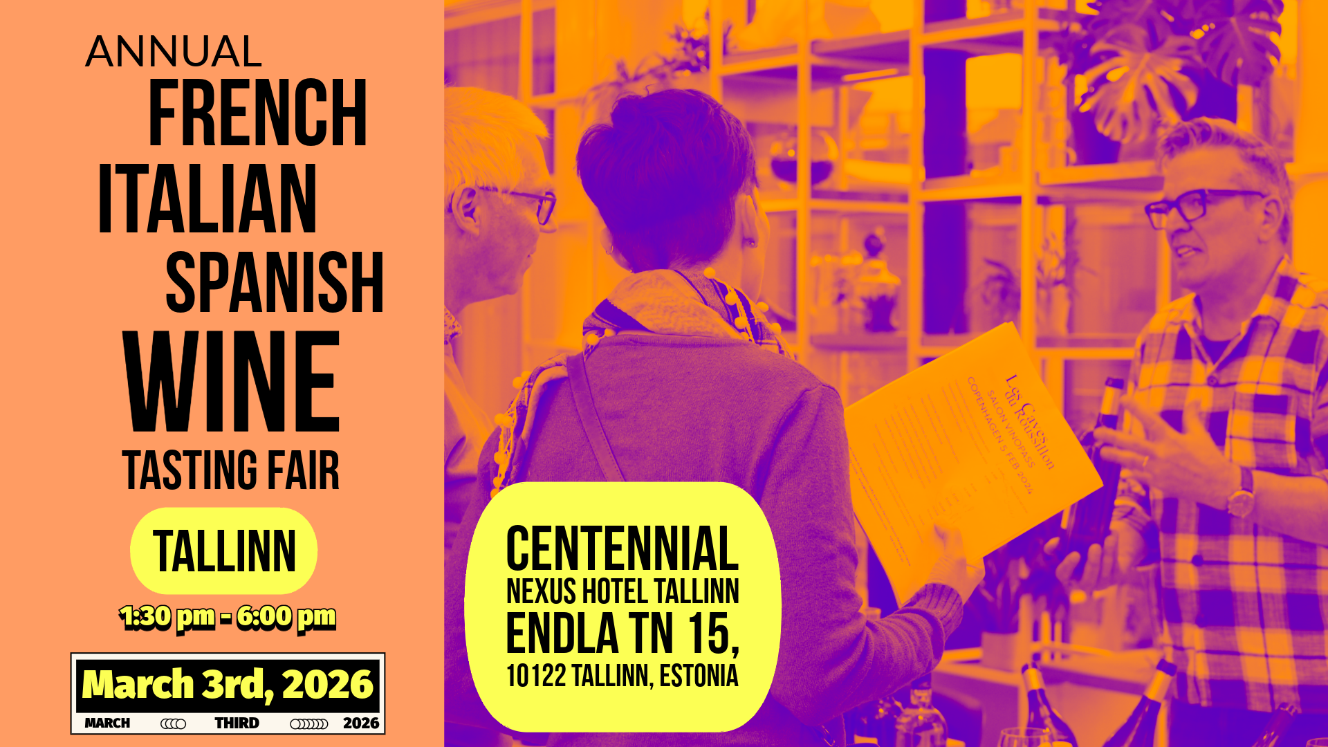 Affiche EST March 2026